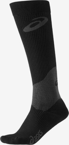 ASICS Athletic Socks in Black: front