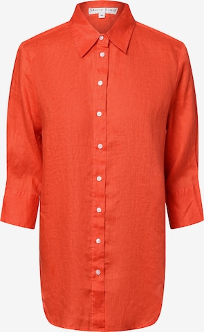 Marie Lund Blouse 'Rihab' in Orange: front