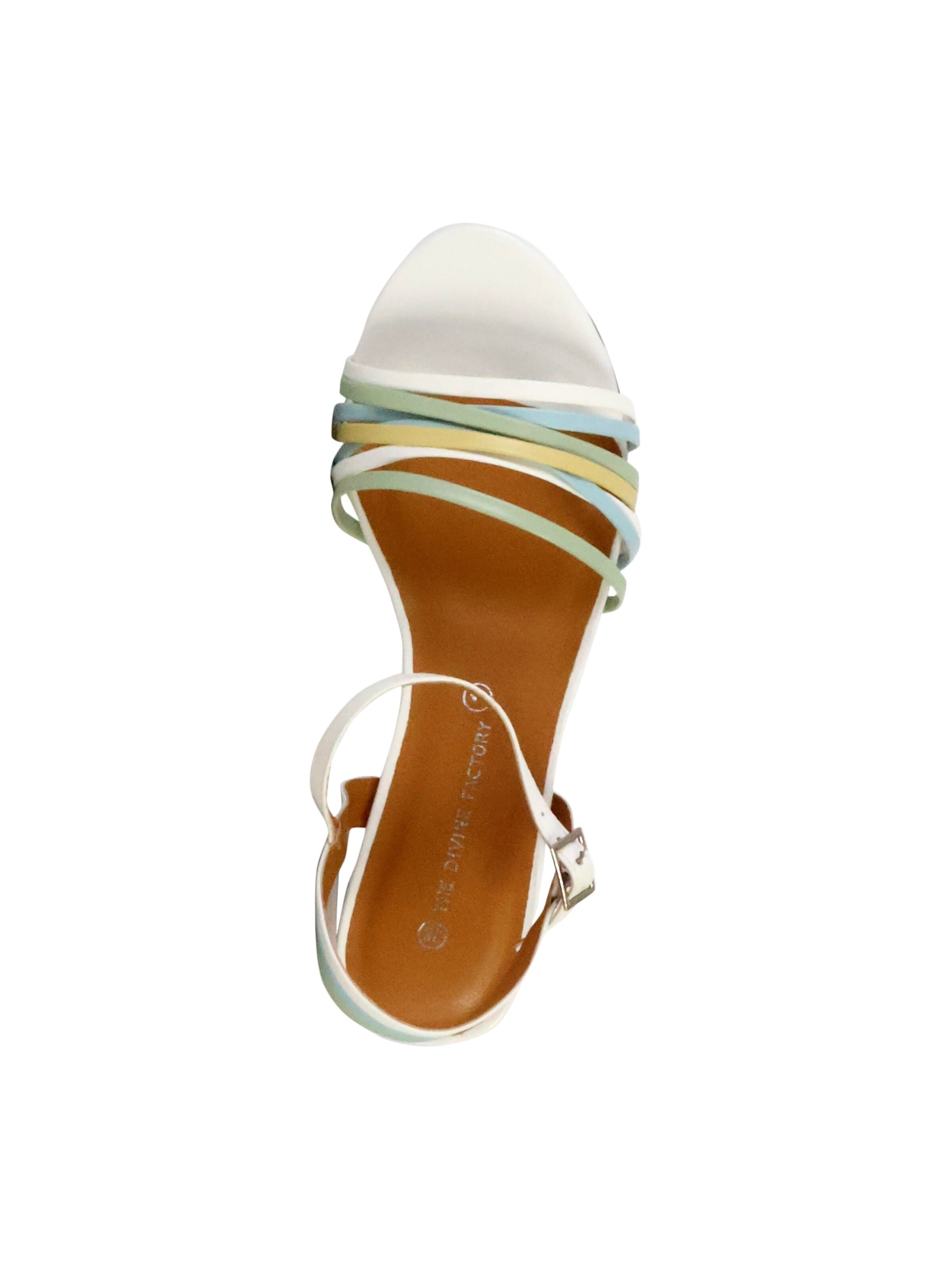 The Divine Factory - Sandalias en blanco