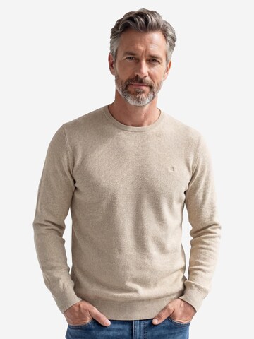 LERROS Sweater 'Basic' in Beige: front