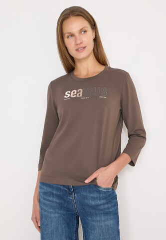 CECIL Shirt in Brown: front
