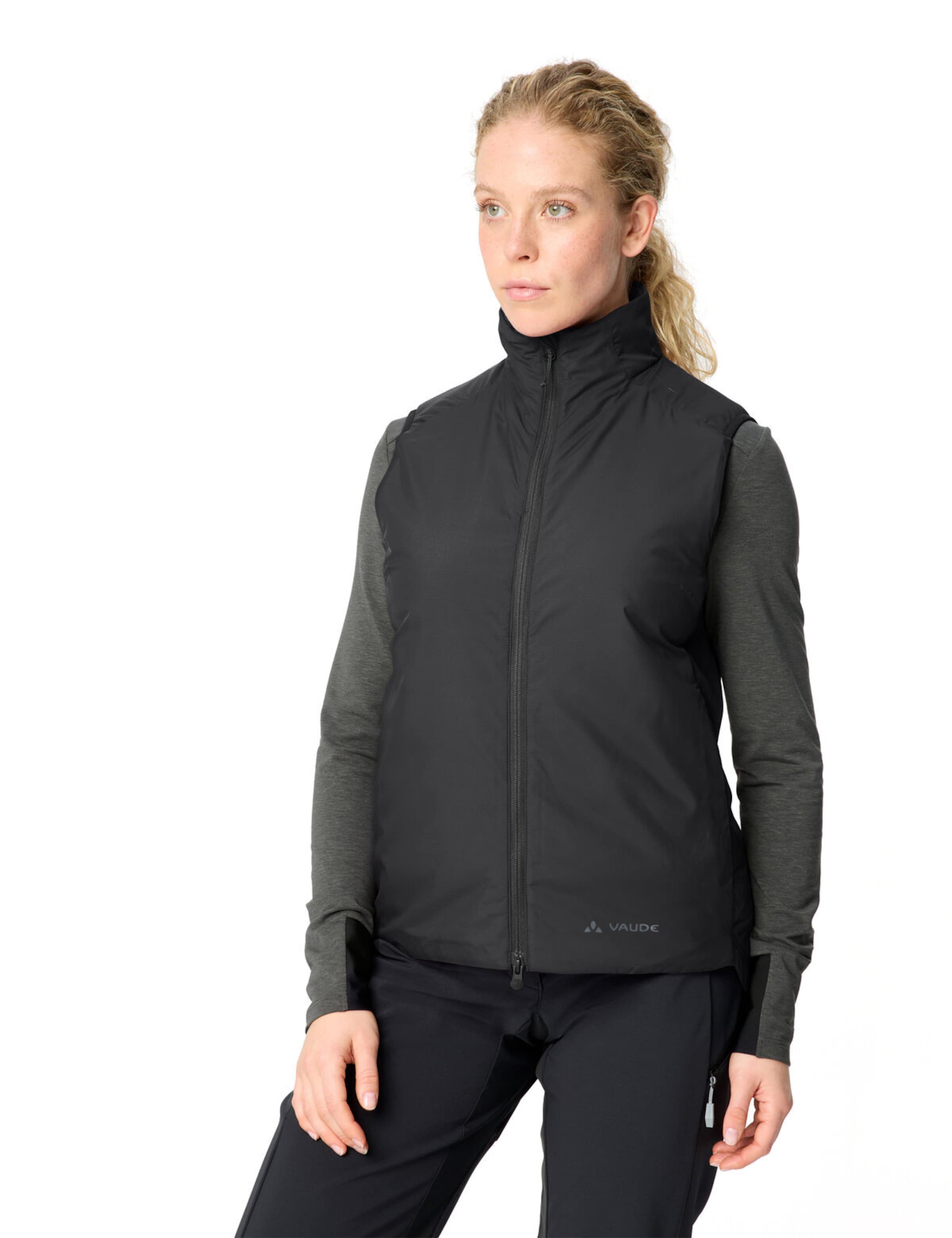 VAUDE Sportweste 'Moab' in Schwarz: Vorderseite