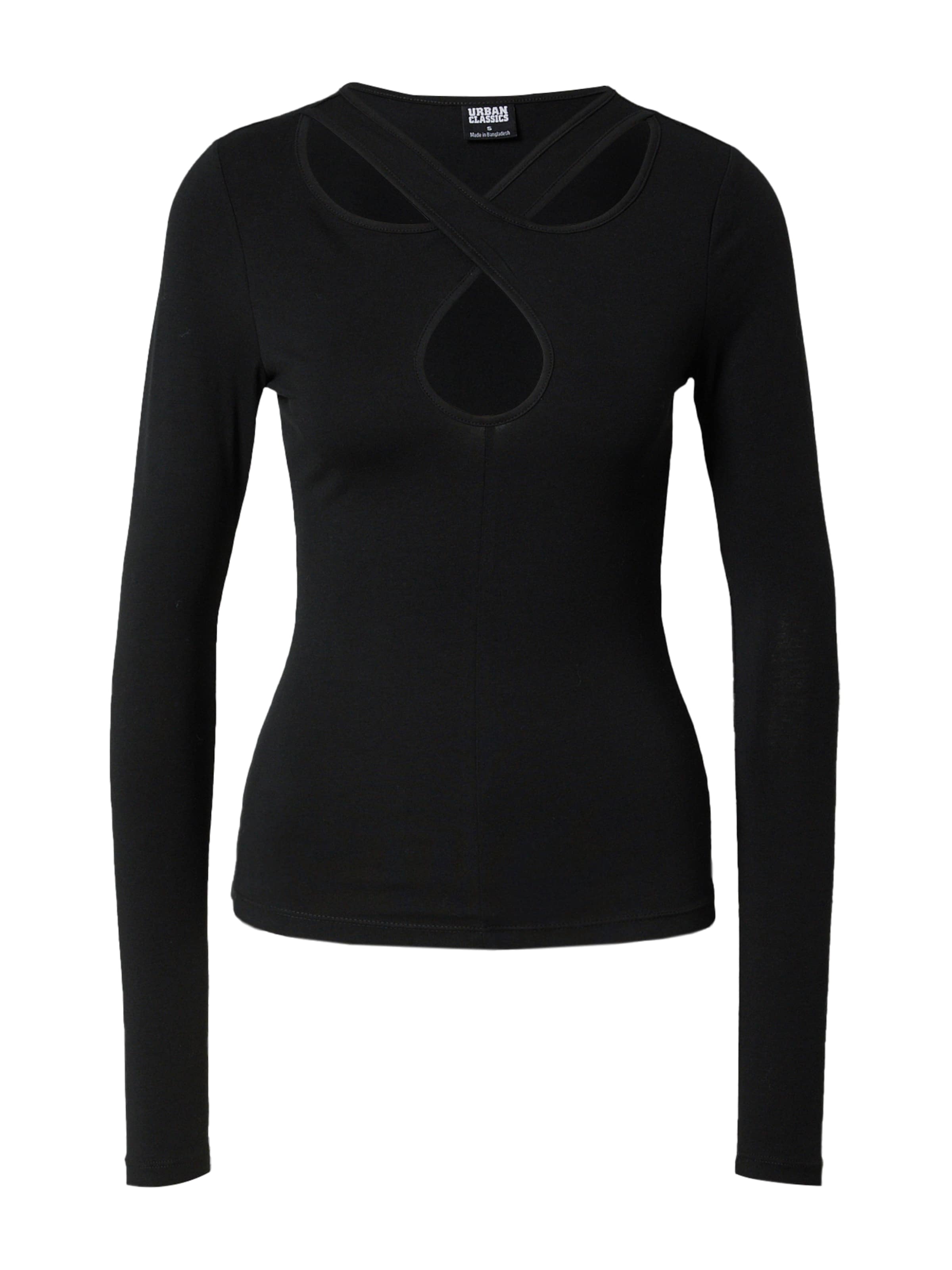 Urban Classics Μπλουζάκι σε μαύρο: μπροστά