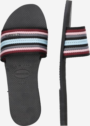 HAVAIANAS Šľapky 'YOU MALTA MIX' - Čierna