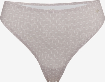 String ' Sensation Allover Print Thong ' JOOP! en beige : devant