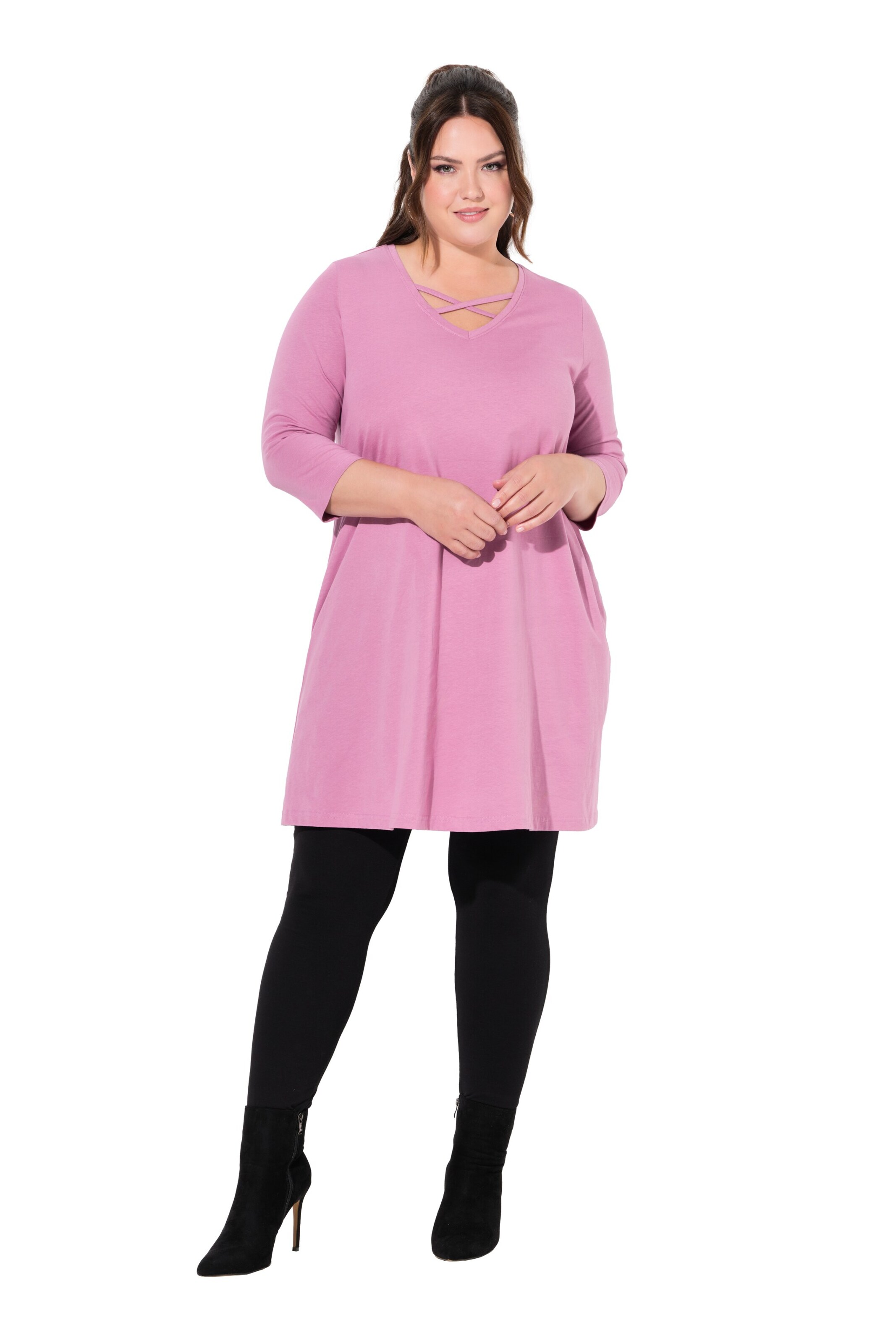 T-shirt Ulla Popken en rose