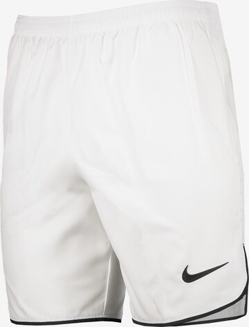 NIKE Workout Pants 'Laser V' in White: front