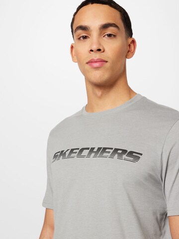 SKECHERS Performance Shirt 'MOTION' in Grey