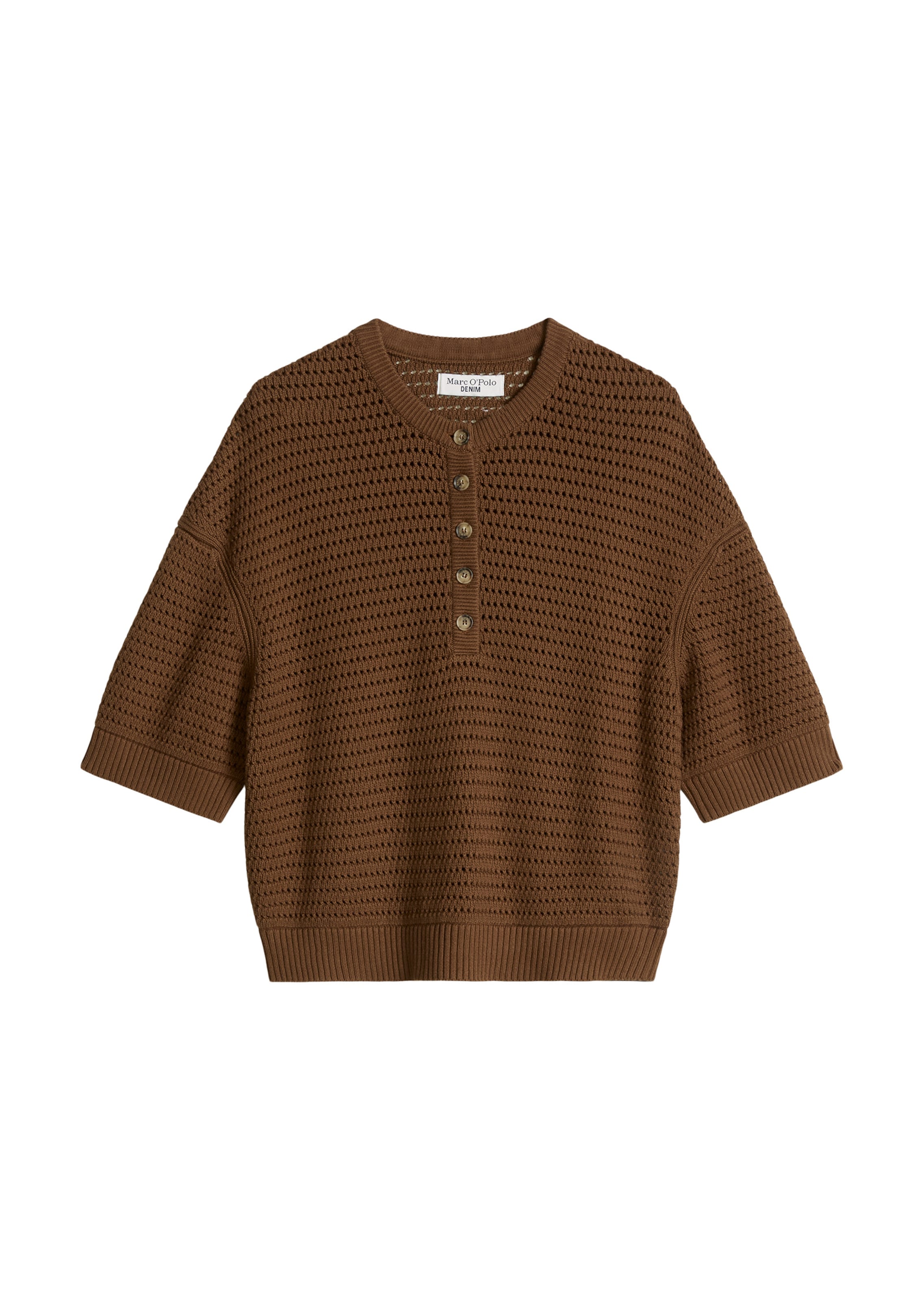 Marc O'Polo DENIM Sweater in Brown: front