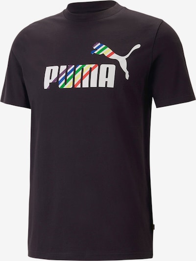 PUMA Sportshirt 'Love is Love' in gelb / grün / schwarz / weiß, Produktansicht