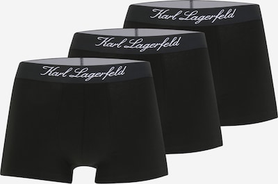 Karl Lagerfeld Boxers em preto / branco, Vista do produto