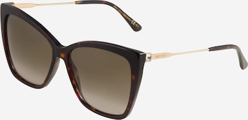 JIMMY CHOO Sunglasses 'SEBA/S' in Brown: front