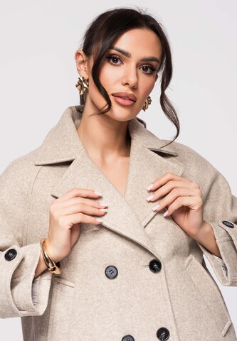 Veste mi-saison 'OW-JANP-0129' Ombre en marron