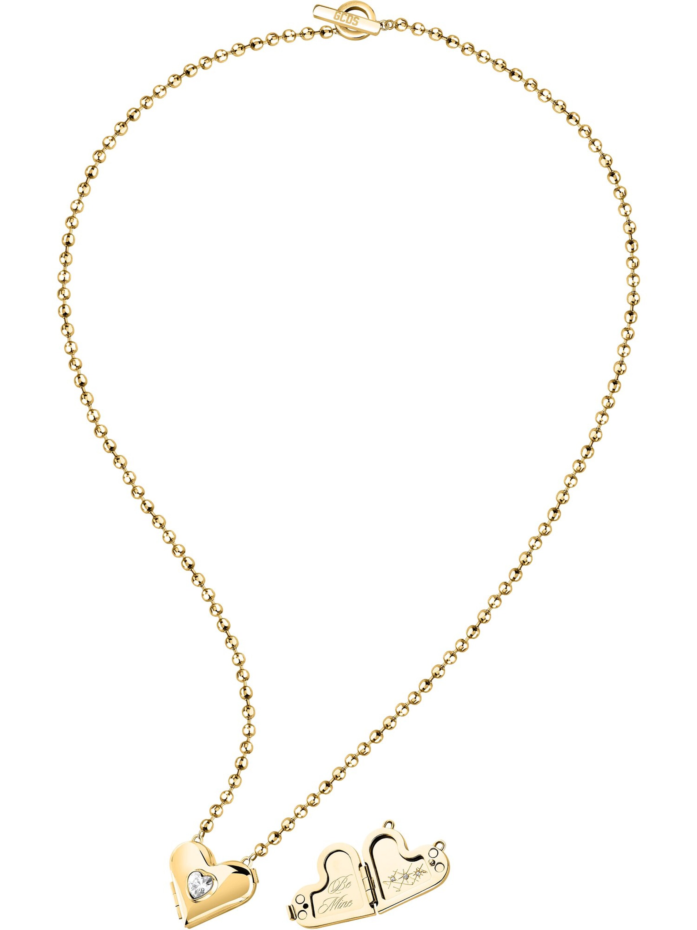 GCDS Kette in Gold: Vorderseite