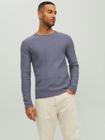 JACK & JONES Regular Fit Pullover in Grau: Vorderseite