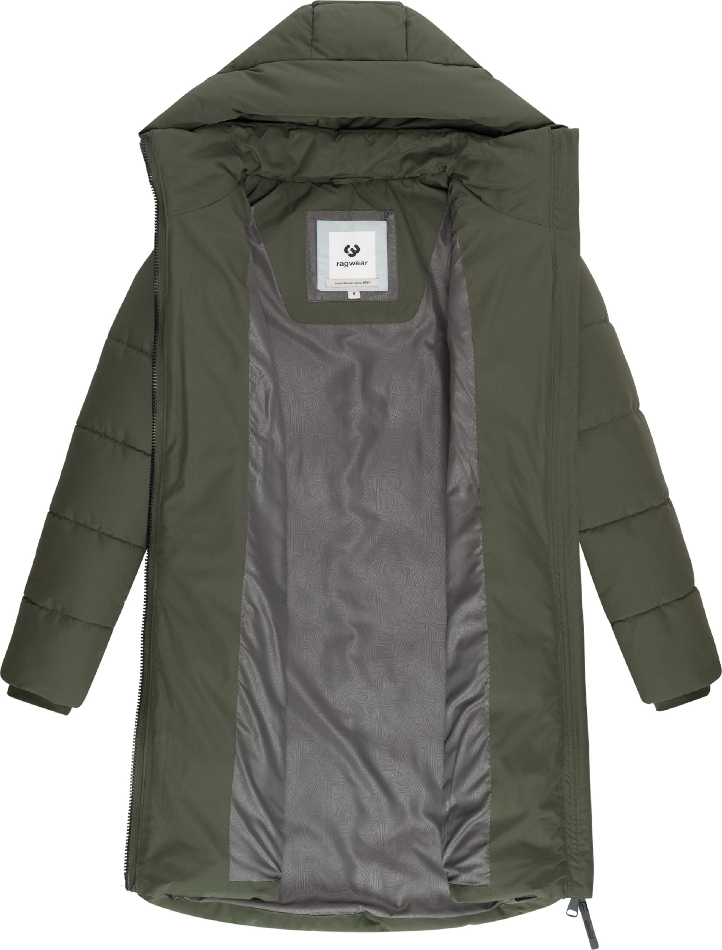 Ragwear Płaszcz zimowy 'Natalin' w kolorze zielony