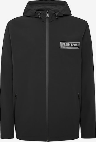 Veste de survêtement Plein Sport en noir : devant