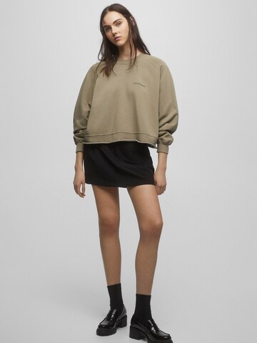 Pull&Bear Mikina – béžová