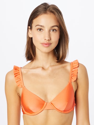 ESPRIT T-Shirt Bikini zgornji del | oranžna barva: sprednja stran