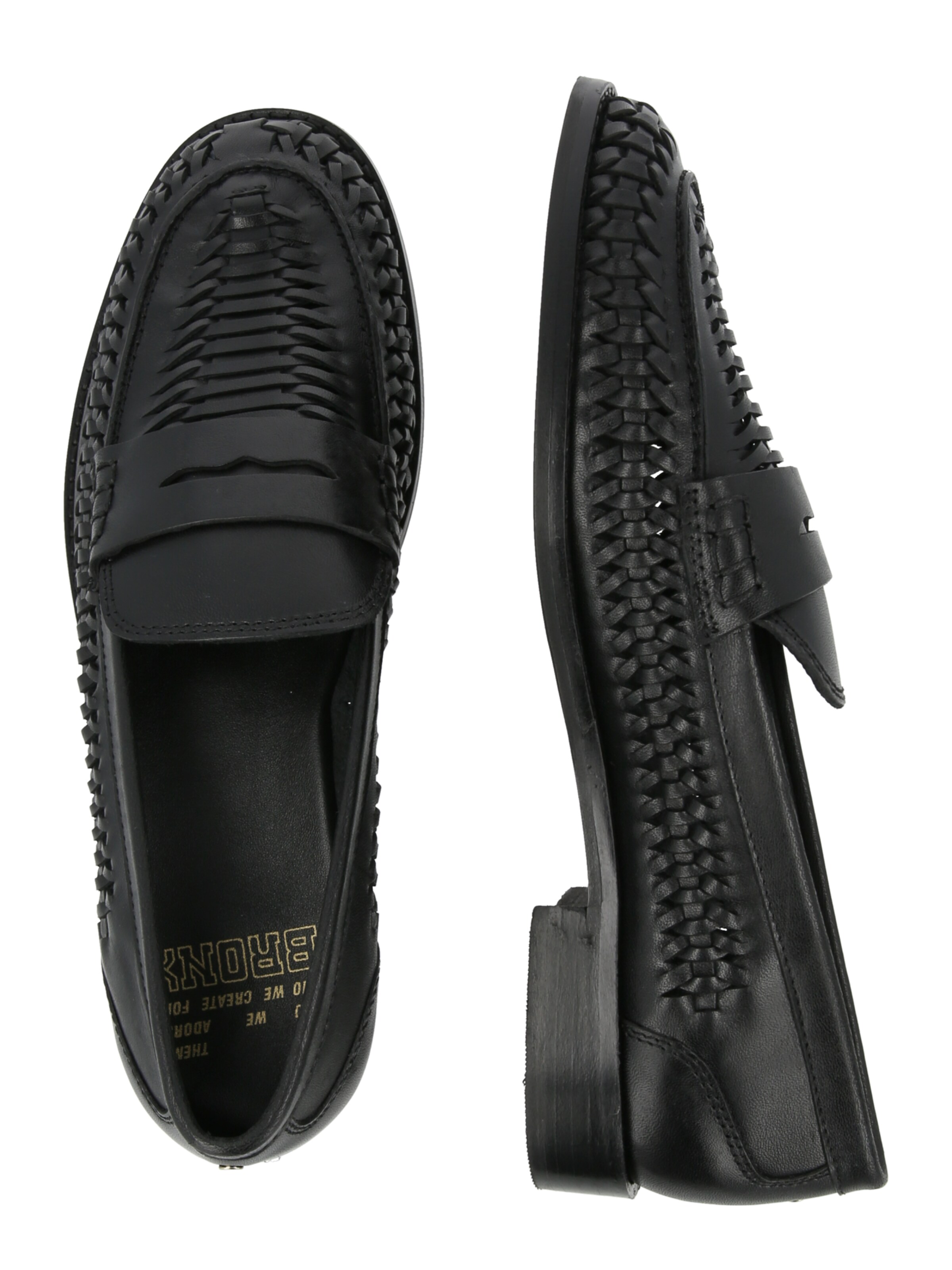 BRONX Classic Flats 'Zur-Ii' in Black