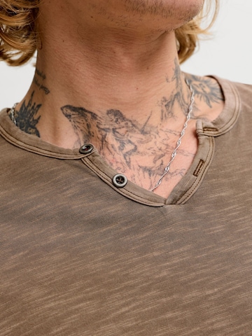 JACK & JONES Regular fit Shirt 'JJESplit' in Bruin
