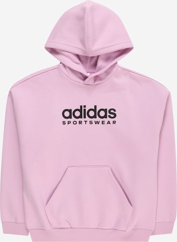 ADIDAS PERFORMANCE Athletic Sweatshirt in Purple: front