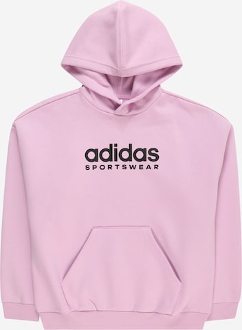 ADIDAS SPORTSWEAR - Sweatshirt de desporto 'Fleece' em rosa: frente