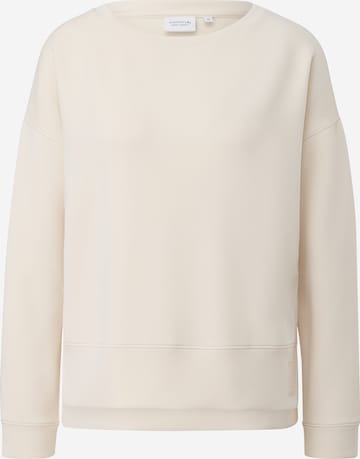 comma casual identity Sweatshirt in Beige: front