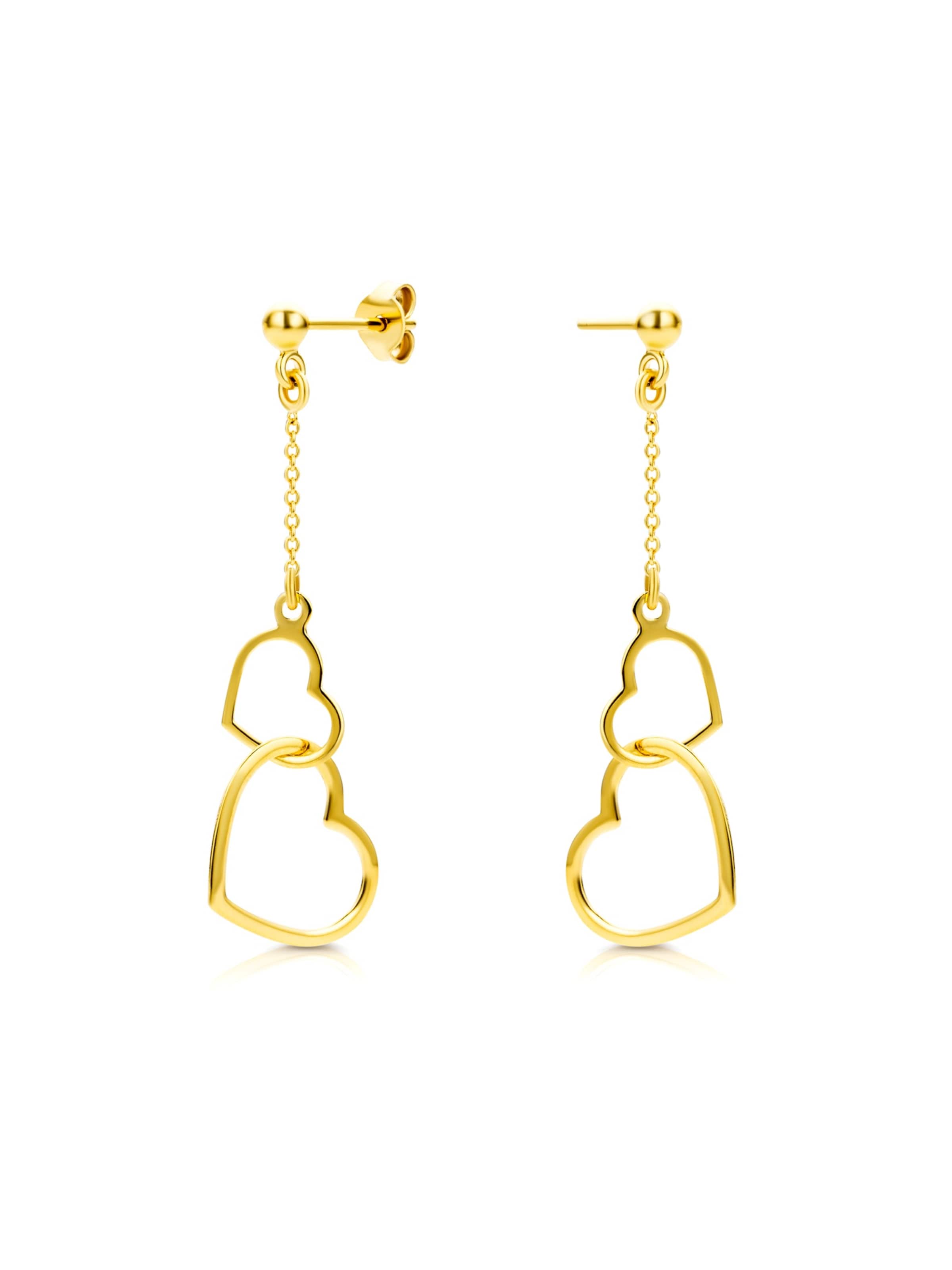DIAMANT LETERNEL Earrings in Gold: front