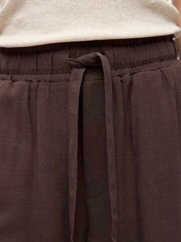 OBJECT Loosefit Bukser 'OBJSANNE' i brun