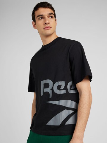 Reebok Shirt in Schwarz