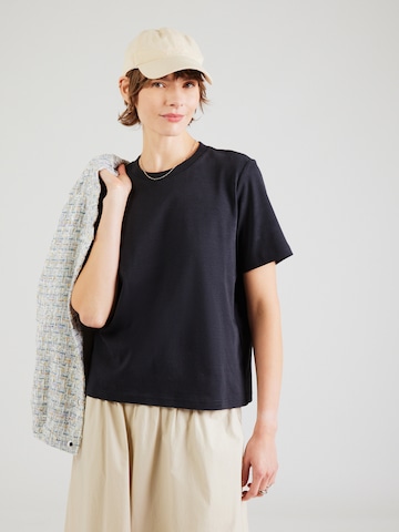 Tricou 'NUFIRA' de la NÜMPH pe negru: față