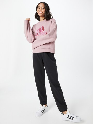 ADIDAS SPORTSWEAR - Sweatshirt de desporto em rosa