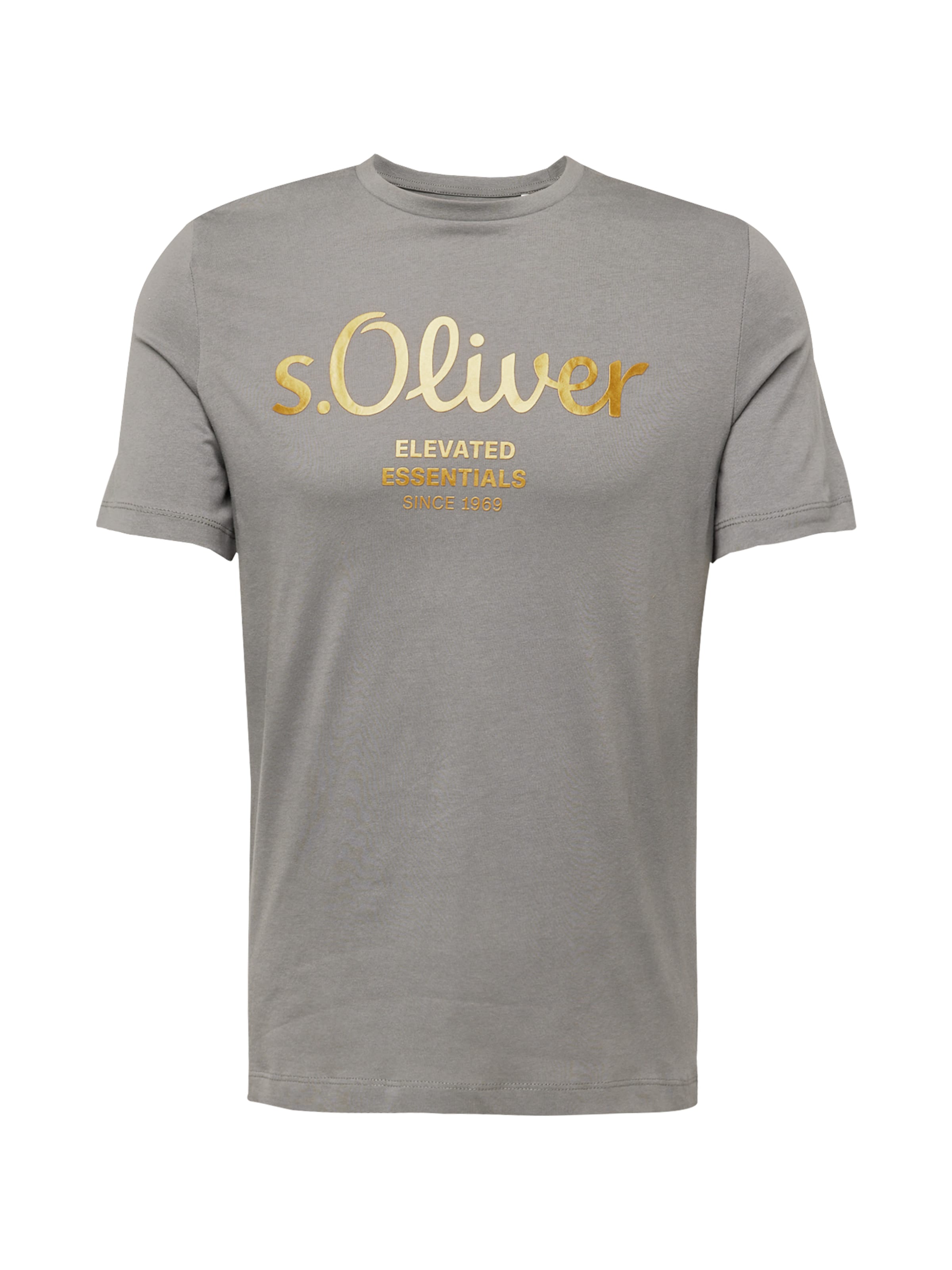 T-Shirt s.Oliver en gris : devant