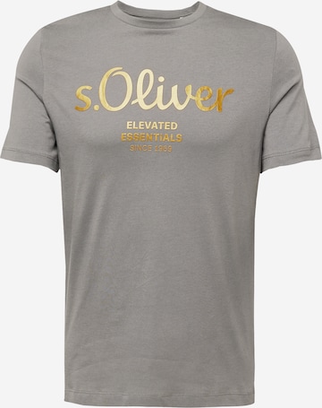T-Shirt s.Oliver en gris : devant