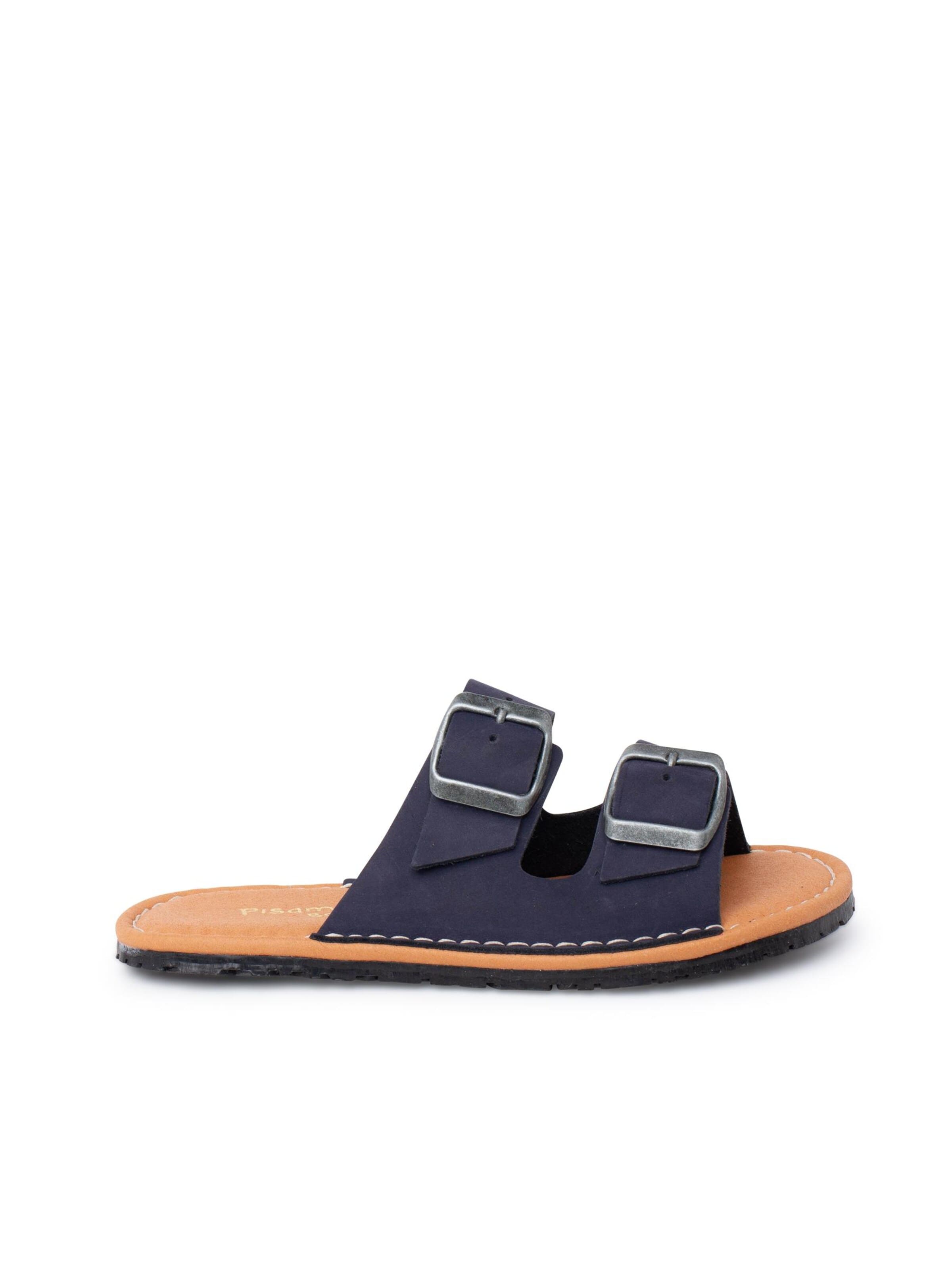 Pisamonas - Sandália em azul