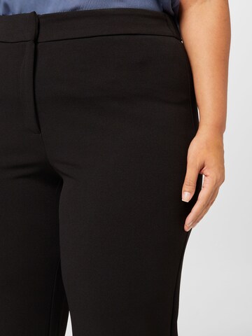 EVOKED Normální Kalhoty 'LOAN' – černá