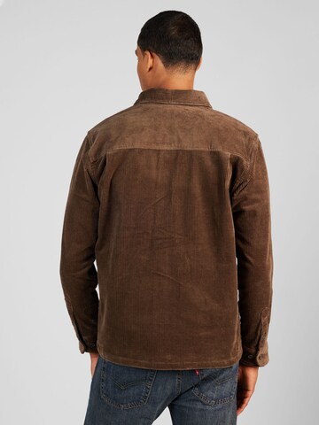 Samsøe Samsøe Regular fit Button Up Shirt 'DAMON' in Brown