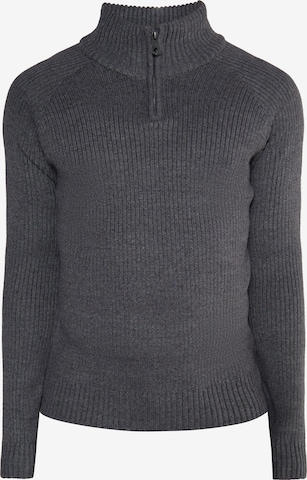 Pull-over DreiMaster Vintage en gris : devant