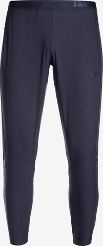 JAKO Slimfit Sportbroek in Blauw: voorkant