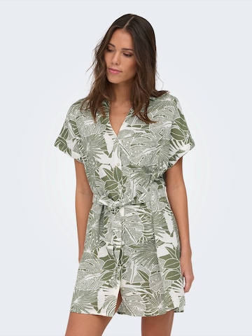 ONLY - Vestido camisero 'ONLJAKIRI' en blanco: frente