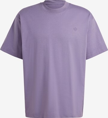 ADIDAS ORIGINALS T-shirt 'Adicolor Contempo' i lila: framsida