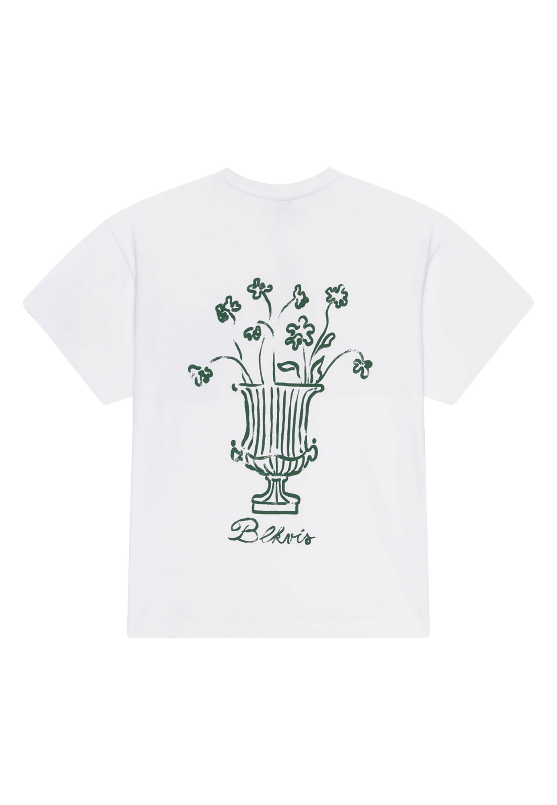 BLKVIS Koszulka 'Vaso' w kolorze biały