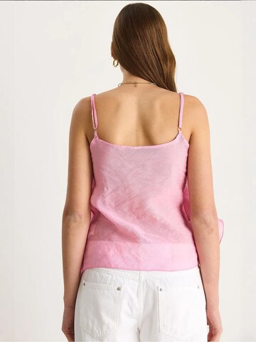 Chemisier Bianco Lucci en rose