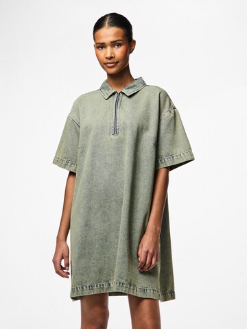 PIECES Dress 'PCDria' in Green: front
