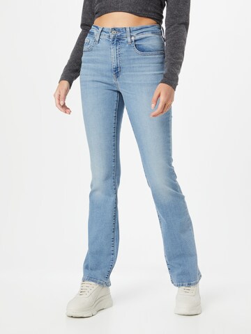 LEVI'S ® Bootcut Jeans '725 High Rise Bootcut' in Blauw: voorkant