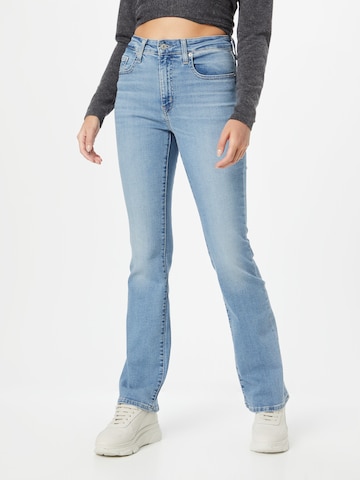 LEVI'S ® Bootcut Džíny '725 High Rise Bootcut' – modrá: přední strana