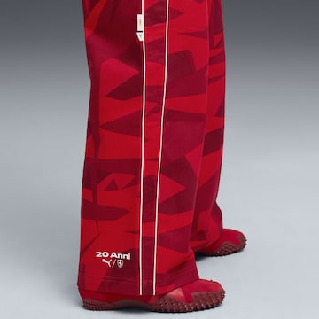 PUMA Regular Trousers 'Scuderia Ferrari HP 20 Years of Red T7' in Red