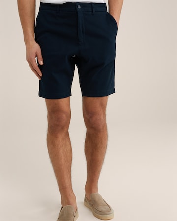 WE Fashion Normální Kalhoty – modrá: přední strana