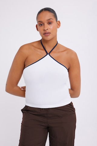 Envii Top 'Ally' in White: front